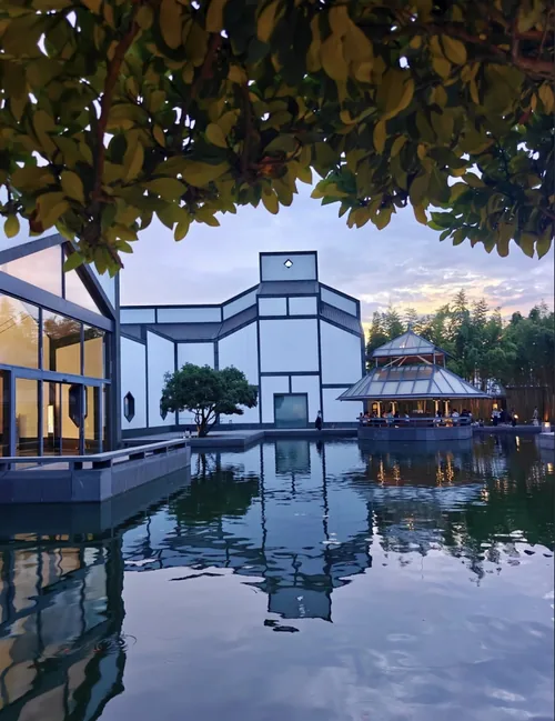 Dusk facade